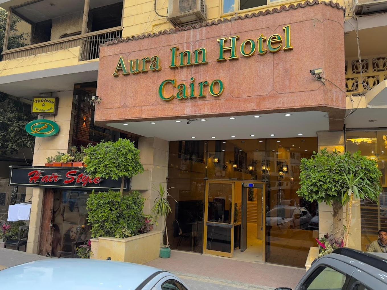 Aura Inn Hotel Cairo Giza Exteriör bild